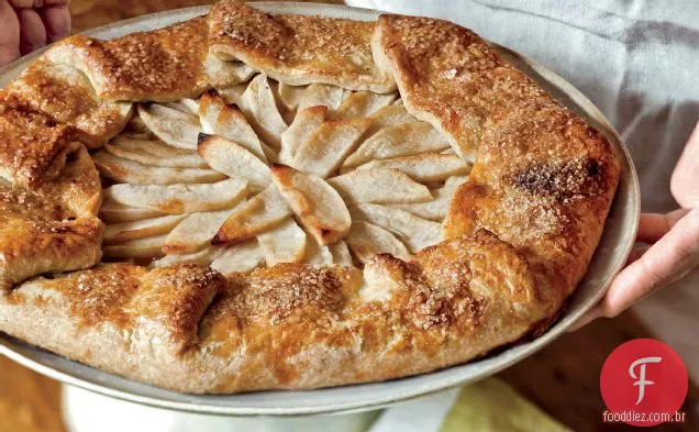 Torta De Maçã De Forma Livre