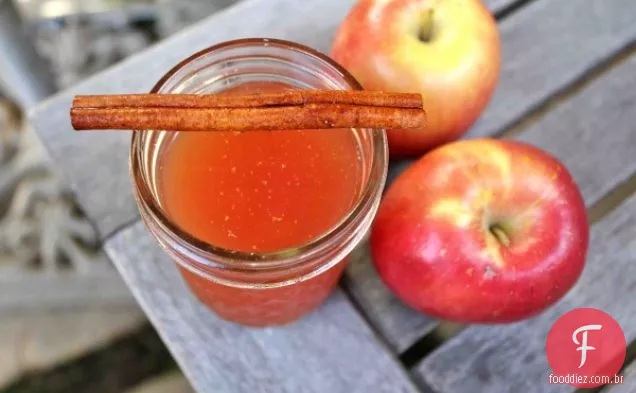 Receita De Cidra De Maçã Quente