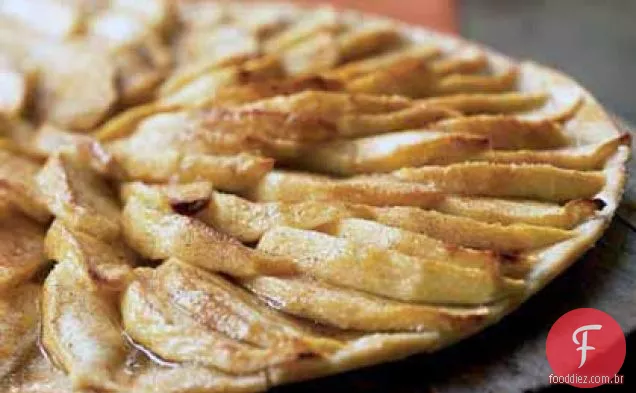 Torta De Maçã Francesa Fina