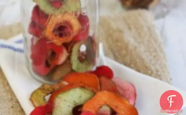 Batatas Fritas De Maçã Assadas No Forno