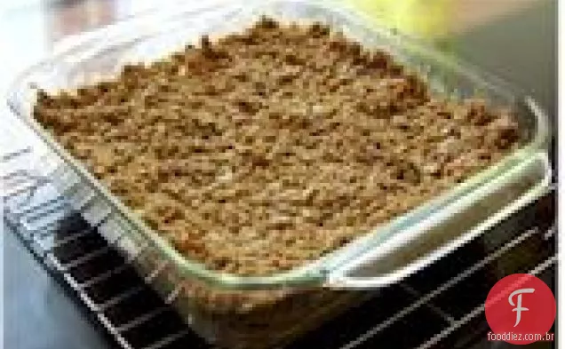 Crumbly m-Apple Crisp