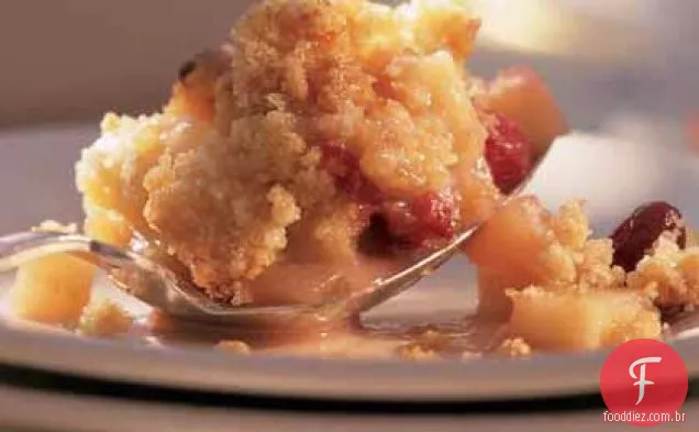 Cranberry-Laranja Maçã Crocante