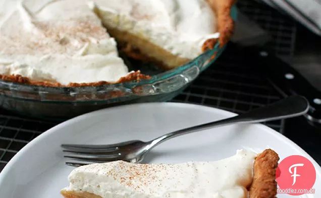 Torta De Creme De Maçã