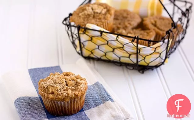 Muffins Crumble De Maçã
