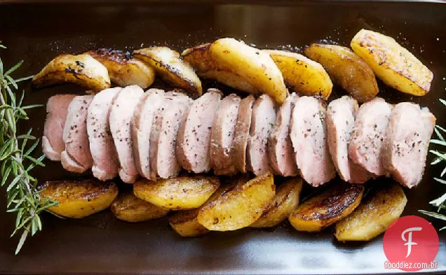 Peitos De Pato Com Maçãs E Receita De Cominho