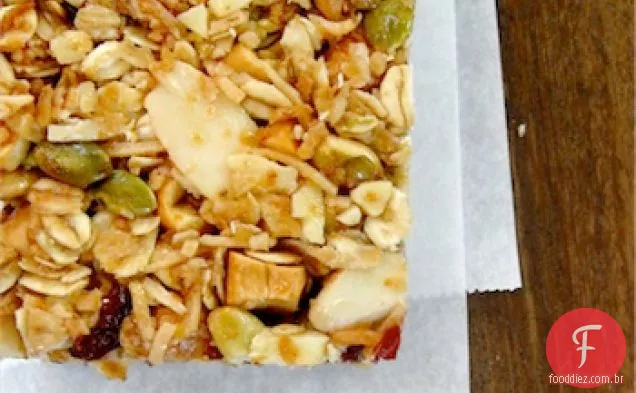 Apple Cranberry Granola Bars