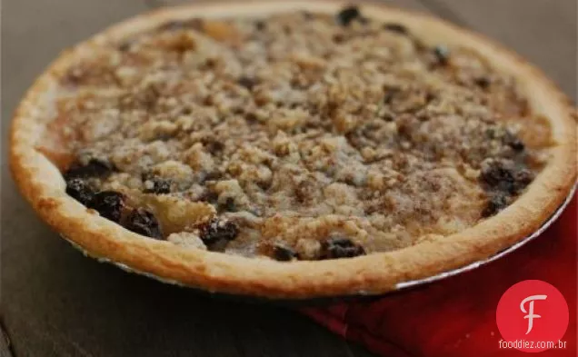 Torta Streusel De Maçã Cereja Seca