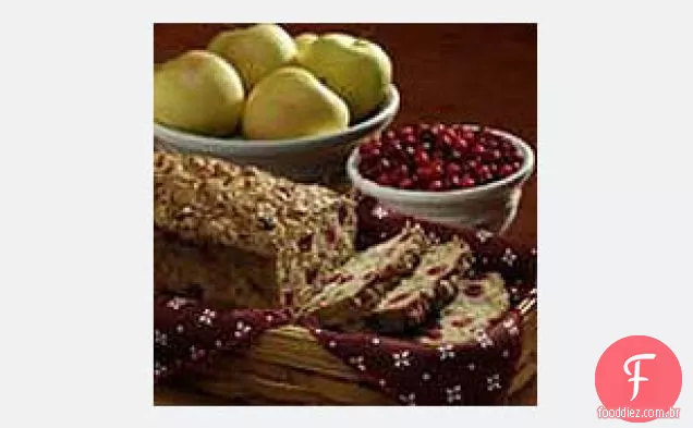 Pão De Maçã Cranberry