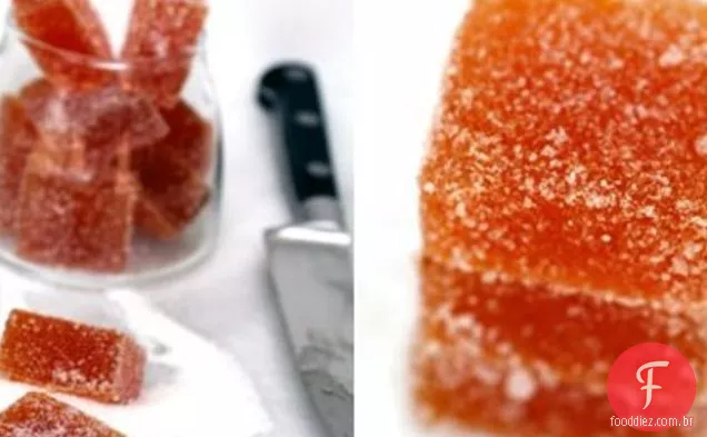 Patê De Frutas De Damasco E Baunilha