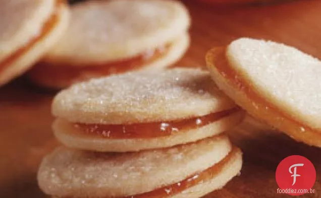 Biscoitos Sanduíche De Damasco