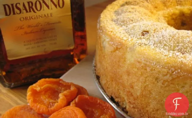 Bolo De Amêndoa De Damasco Com Amaretto