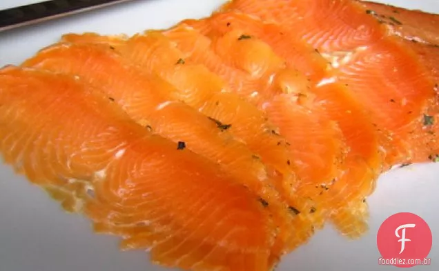 Gravlax De Salmão Rei Selvagem