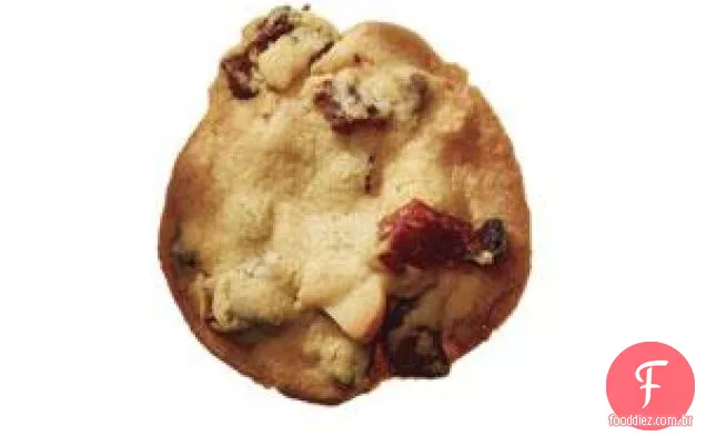 Bolachas de chocolate com casca de macadâmia