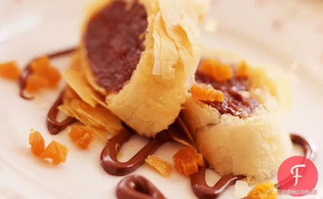 Chocolate-Damasco Strudel