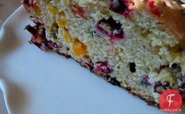 Pão De Cranberry Laranja Damasco