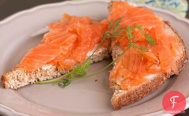 Receita Gravlax Norueguesa