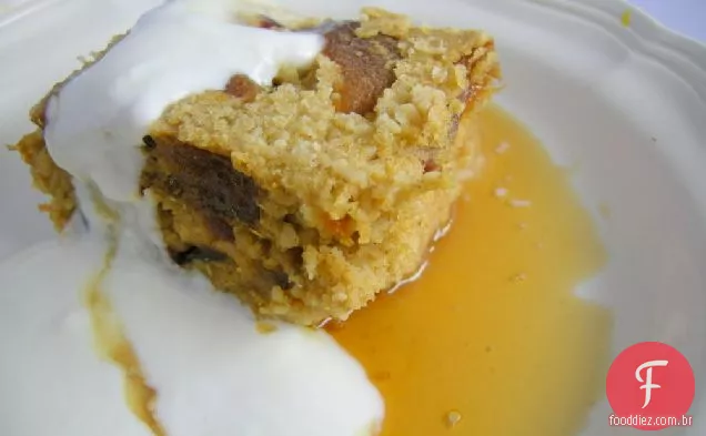 Aveia assada com Cranberries e damascos secos
