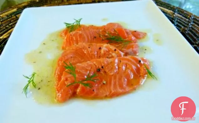 Salmão Curado Ouzo