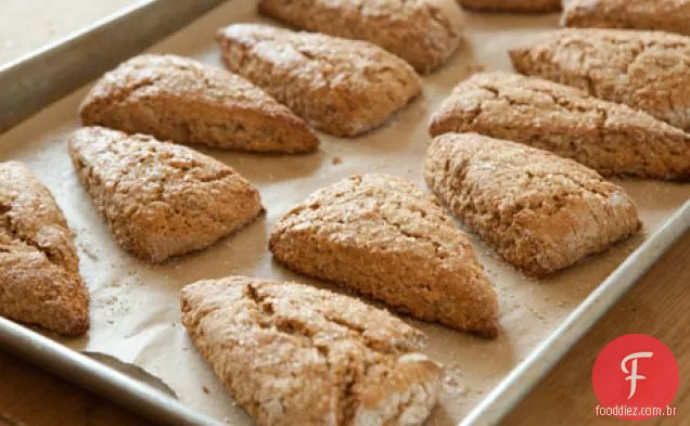 Scones De Damasco De Trigo Integral