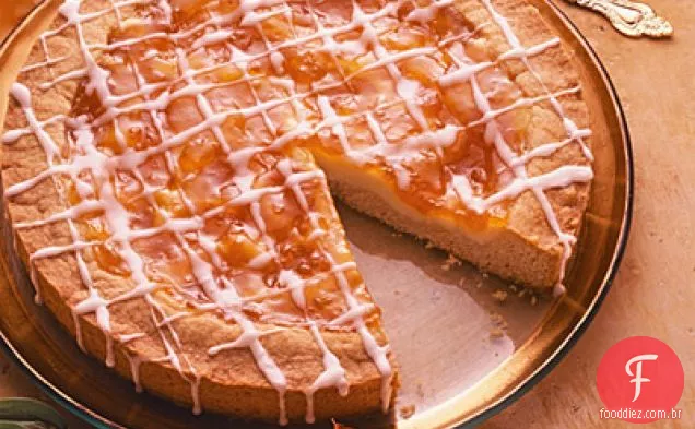 Bolo De Café Com Creme De Damasco
