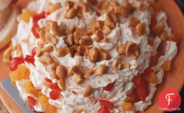 Damasco Caju Pimenta Queijo Torta