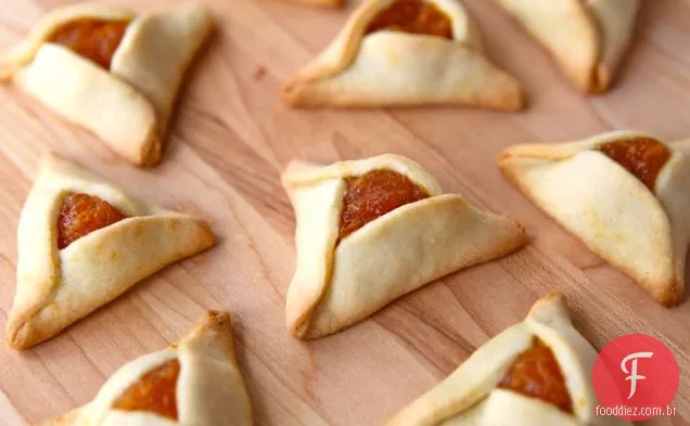 Manteiga de Damasco Lekvar-recheio de Damasco para Hamantaschen