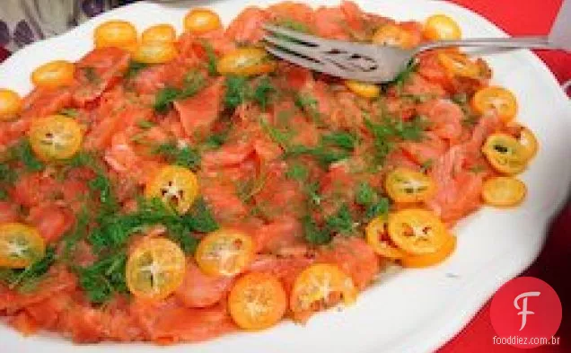Salmão Curado Ouzo