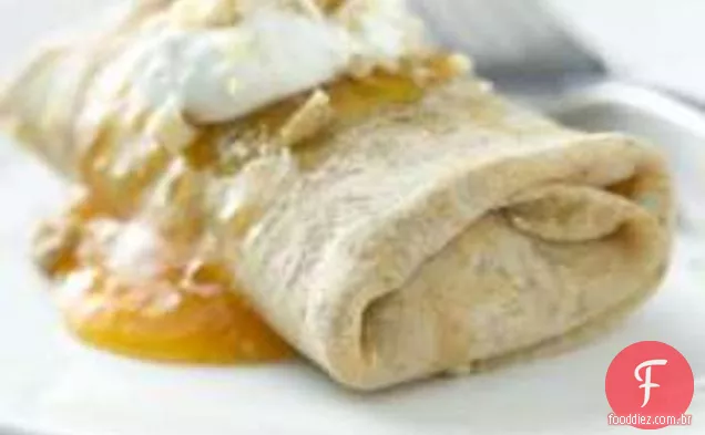Ricota E Damasco Noz Crepes