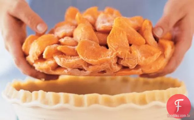 Recheio De Torta De Frutas À Frente