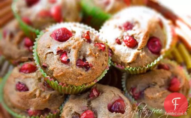 Bolinhos de Cranberry-damasco