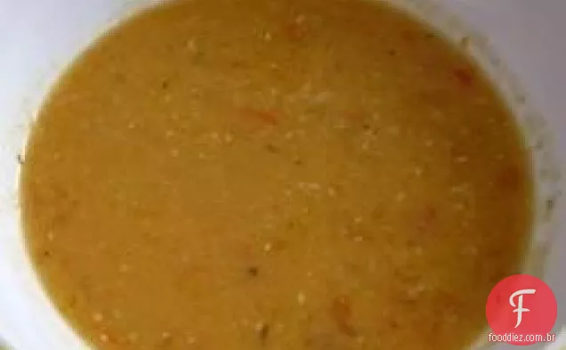 Sopa De Lentilha De Damasco