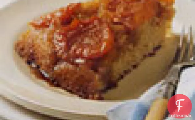 Bolo De Damasco Fresco De Cabeça Para Baixo