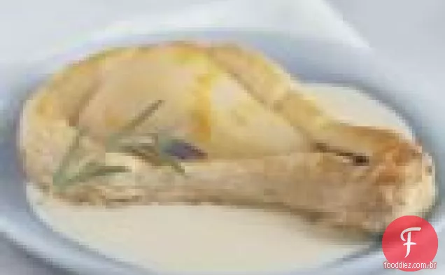 Peras em massa folhada (feuilleté de Poires)