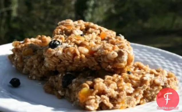 Não Assar Barras De Granola