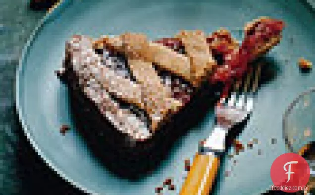 Alperce Almond Linzertorte