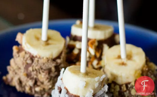 Nutella Coberto Bananas Congeladas