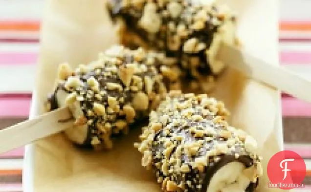 Bananas cobertas de Chocolate