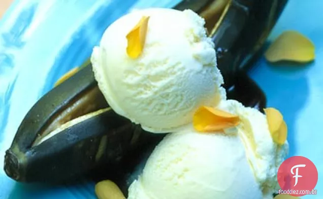 Dr. Bosker's Boogie-Woogie Bananas grelhadas com açúcar marrom