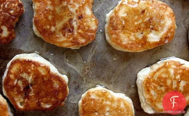 Bolinhos de café da manhã de Banana sem glúten com Bordo De Feijão De Baunilha