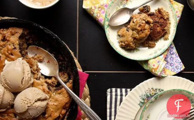 Bolo De Banana, Noz E Chocolate