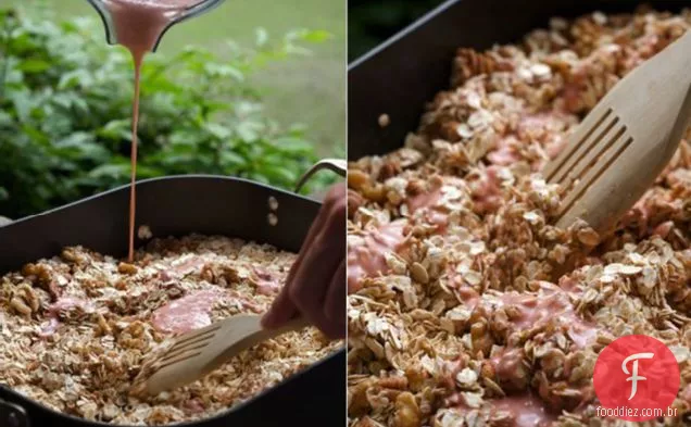 Morango-banana Granola