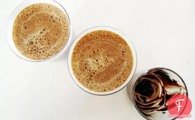 Mochas De Banana Com Molho De Chocolate Básico