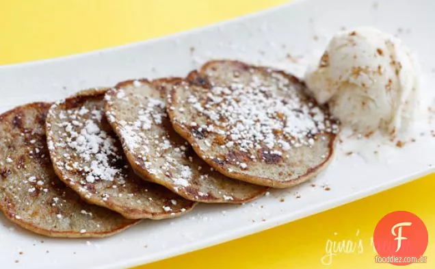 Bolinhos De Banana Com Baixo Teor De Gordura