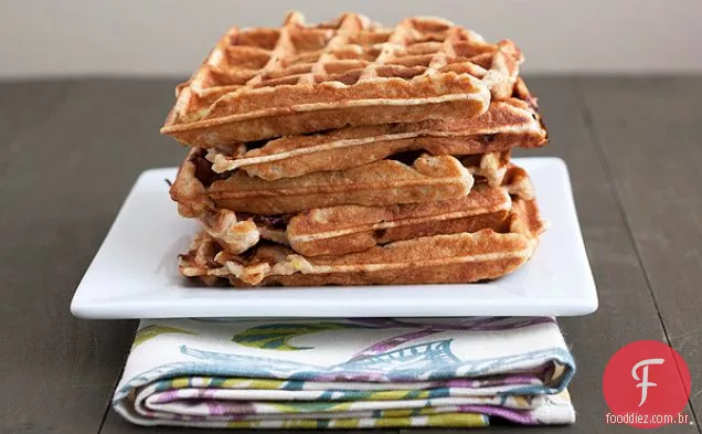 Banana Canela Waffles