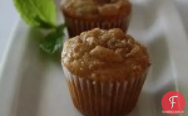 Meus Muffins Favoritos De Migalhas De Banana