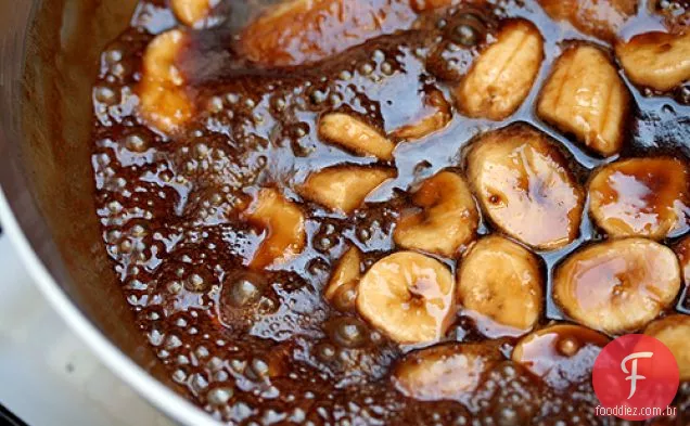 Sorvete de Banana e açúcar mascavo