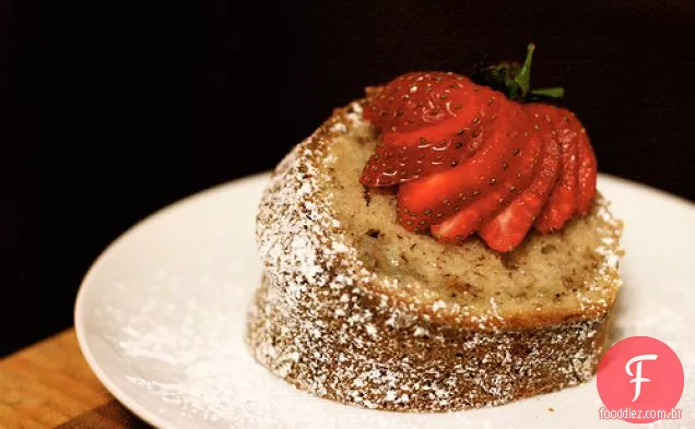 Creme Azedo Banana Bundt Bolo