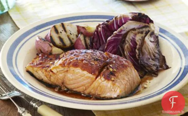 Salmão com Citrus - Spice Glaze