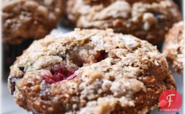 Muffins De Banana Berry