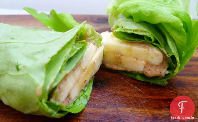 Manteiga De Amêndoa & Banana Snack Wrap